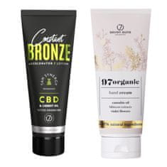 7suns 7suns Constant Bronze CBD & Carrot Accelerator 250 ml + brezplačna krema za roke 75 ml