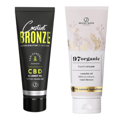 7suns 7suns Constant Bronze CBD & Carrot Accelerator 250 ml + brezplačna krema za roke 75 ml