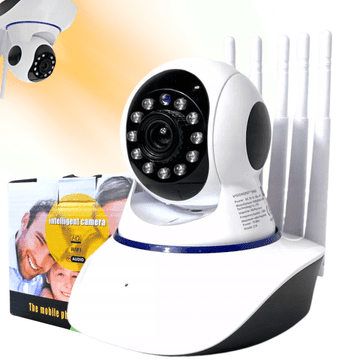 shumee Vrtljiva kamera z infrardečim senzorjem gibanja Wifi Nanny