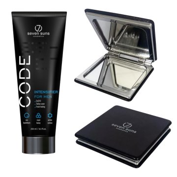 shumee 7suns Code Accelerator za moške 250 ml + brezplačno dvojno ogledalo