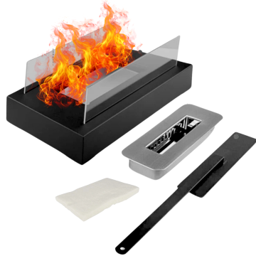 shumee Prostostoječi Biokamin Za Domačo Vrtno Teraso 35x16x18cm