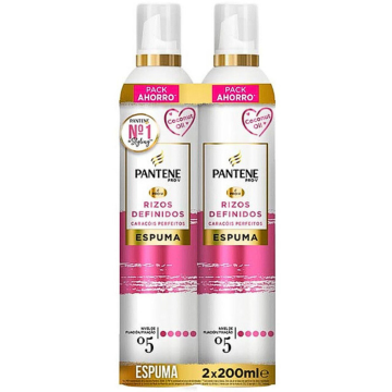 shumee Pena za kodre Pantene Rizos Definidos 200 ml x 2 kos