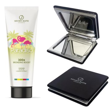 shumee 7suns Paradiso bronzer 250 ml + brezplačno dvojno ogledalo