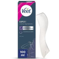 shumee Veet Expert Roll-on krema za odstranjevanje dlak za bikini in pod pazduho 100 ml