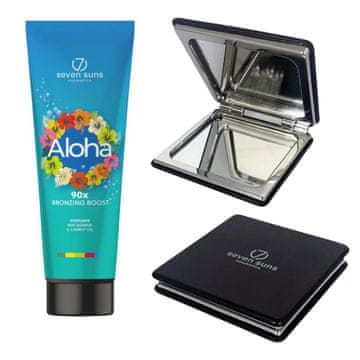 shumee 7suns Aloha Bronzer 90x Bronzing Boost 250 ml + brezplačno dvojno ogledalo