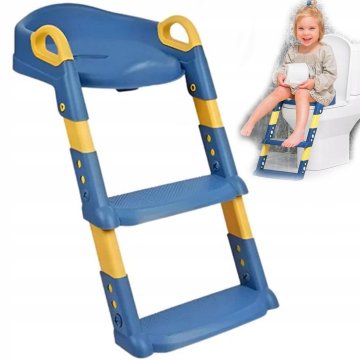 shumee PREVLEKA ZA WC ŠALJKO WC lestev za otroke WC STOPNICE stopnice Modra