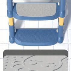 shumee PREVLEKA ZA WC ŠALJKO WC lestev za otroke WC STOPNICE stopnice Modra