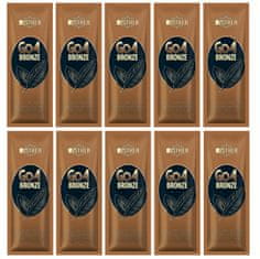 Asther Set 10 bronastih losjonov za porjavitev s konopljinim oljem EXPERT GO4 BRONZE 15 ml