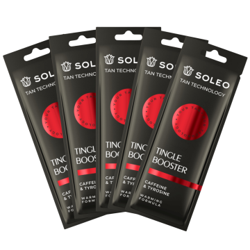 shumee Soleo Tan Technology Tingle Booster z učinkom mravljinčenja x5 kosov 15 ml