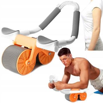 shumee VALJ ZA VADBO TREBUHOV z ramenskim prijemom Automatic Grip