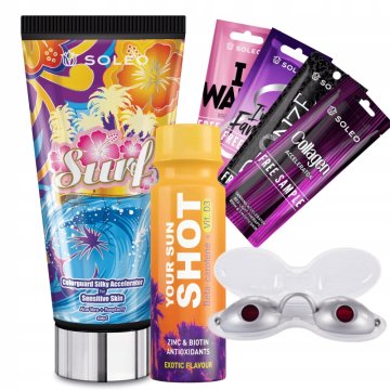 shumee Soleo Surf 150 ml pospeševalnik porjavitve + brezplačni izdelki