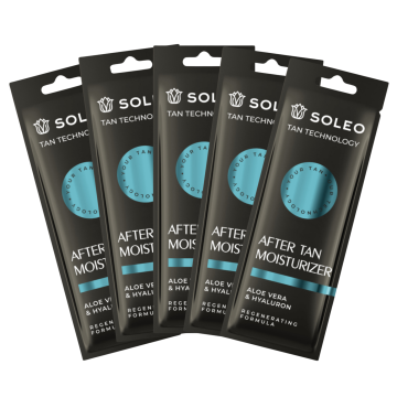 shumee Soleo Tan Technology vlažilna krema za po sončenju po sončenju x5 kos 15 ml