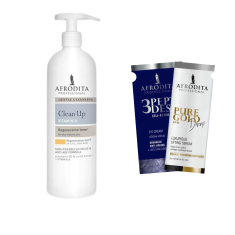 shumee Afrodita Clean Up vlažilni regeneracijski tonik z vitaminom A + 2 vzorca