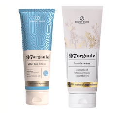 7suns 7Suns 97organic balzam za porjavitev 250 ml + brezplačna krema za roke 75 ml