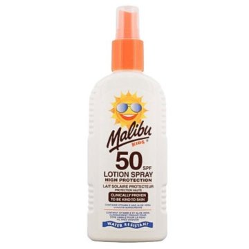 shumee Malibu Kids Lotion Spray SPF50 Vodoodporno pršilo za otroke 200 ml