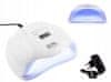 shumee Verk Group LED+UV SVETILKA ZA MANIKURO PEDIKURO bela 54W