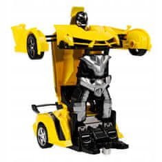 JOJOY® Rumeni avtobotski robotski avto na daljinsko upravljanje