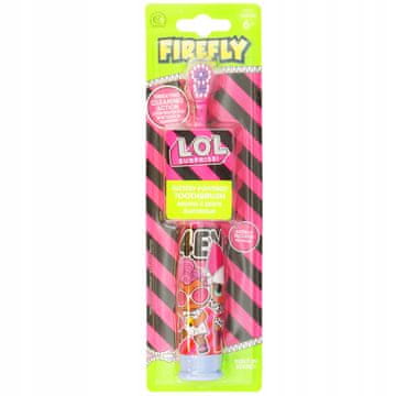 shumee Firefly LOL Surprise električna vibrirajoča zobna ščetka za otroke roza