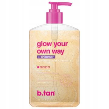 shumee b.tan GLOW YOUR ON WAY Svetleč gel za samoporjavitev 473 ml