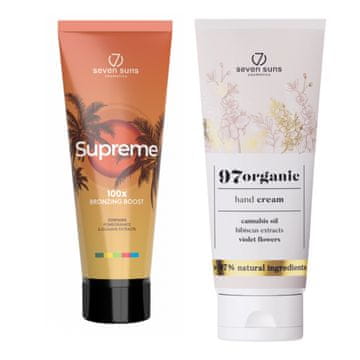 shumee 7suns Supreme Bronzer 250 ml + brezplačna krema za roke 75 ml