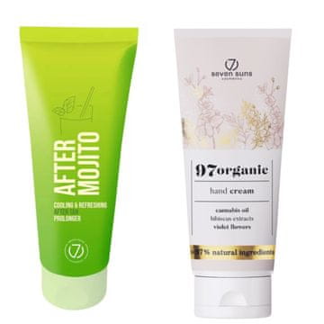 shumee 7suns After Mojito osvežilni balzam po sončenju 100 ml + brezplačna krema za roke 75 ml