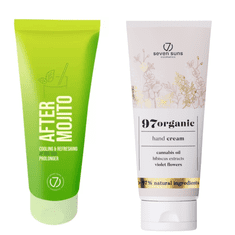 7suns 7suns After Mojito osvežilni balzam po sončenju 100 ml + brezplačna krema za roke 75 ml