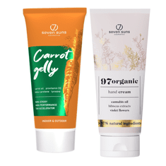 7suns 7suns Carrot Gelly pospeševalnik porjavitve 200 ml + brezplačna krema za roke 75 ml