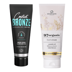 7suns 7suns Constant Bronze Accelerator Butter 250 ml + brezplačna krema za roke 75 ml