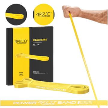 shumee 4FIZJO POWER BAND trak za odpornost 1-5 kg rumene barve