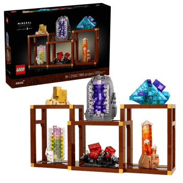 LEGO  Ideas 21362 Zbirka mineralov
