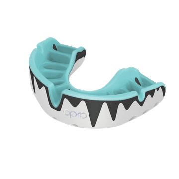 shumee Ščitnik za zobe Opro Platinum GEN4 bela/meta