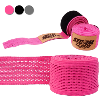 shumee StormCloud HW mrežasti boksarski trakovi roza 4m