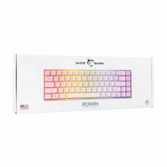 White Shark tipkovnica USB roza SLO gaming GK-2201 RONIN-P-HR