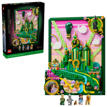 LEGO Wicked 75685 Stenska umetnina Emerald City