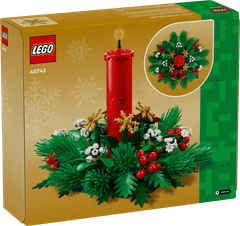 LEGO Iconic 40743 Božična dekoracija mize