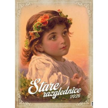 PIGO Koledar stenski stare razglednice - velike 2026