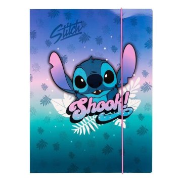 Šolske mape Colorino z gumico Stitch 2