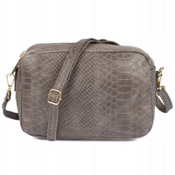 shumee Ženska torbica Beltimore iz italijanskega kroko usnja