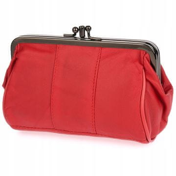 shumee Ženska usnjena torbica, velika, prostorna, na zaponko