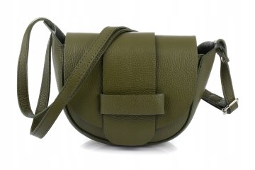 shumee Ženska usnjena urbana kurirska torba v italijanskem stilu