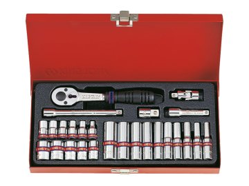 shumee SET MED HYLSA 1/4 6-PUNKT 26 DELAR MED TILLBEHÖR