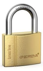 shumee 3-DELAD HÄNGLÅS I MÄSSING, TRIPPLADE, KMZ S40, BLIS - MP KLO 58412