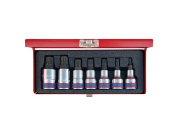 shumee 1/2" KOMPLET 7-DELNIH KRATKIH NASADNIH KLJUČEV M6-M18 - KY4117PR