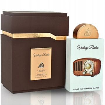 shumee Lattafa Vintage Radio 100 ml EDP Spray unisex parfumska voda