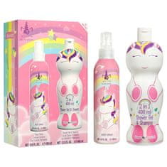 EP LINE Eau My Unicorn - tělový sprej 200 ml + sprchový gel a šampon 2v1 400 ml