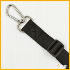 Korbi Roza komplet za nego hišnih ljubljenčkov – viseča mreža, glavnik in strižnik za pse in mačke