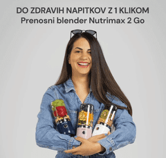 Rosmarino Prenosni blender NutriMax 2 GO, kremna