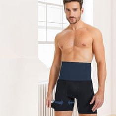 VIVVA® Oblikovalec pasu za hujšanje, odprt sprednji žep, proti drsenju – CORFITMAN Črna S