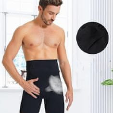 VIVVA® Oblikovalec pasu za hujšanje, odprt sprednji žep, proti drsenju – CORFITMAN Črna S