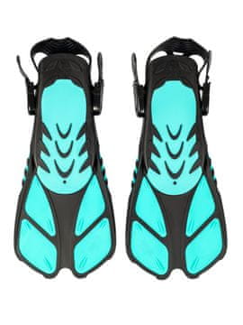 ACRAsport potapljaške plavuti za odrasle, turkizne 36-41